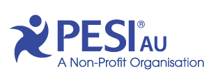 PESI Eslóganes y logotipos azules de AU