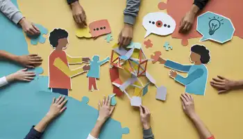 Resolución colaborativa de problemas y trabajo en equipo creativo en una comunidad